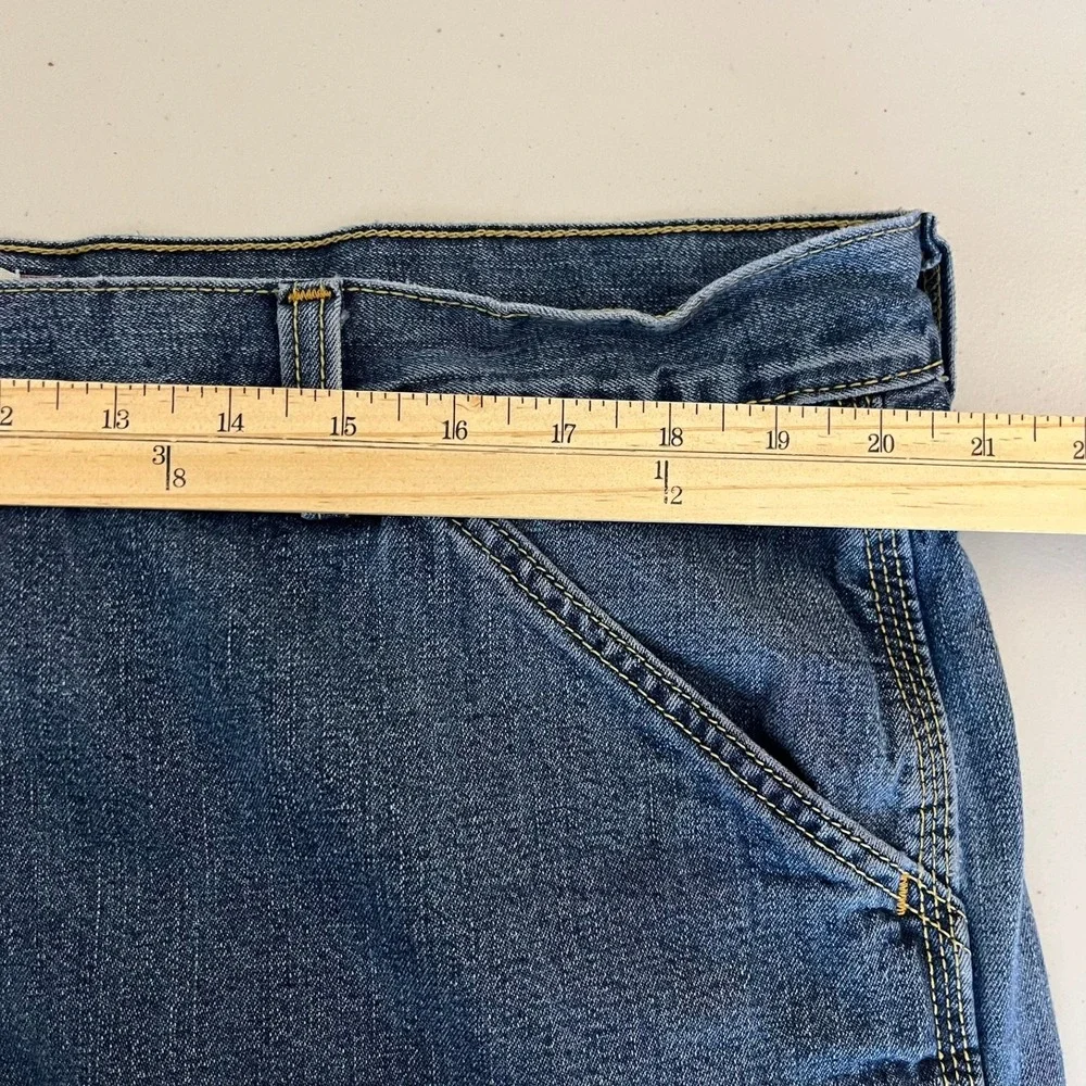 Levis Carpenter Loose Straight Jeans Mens 40x30 Blue Denim Utility Pants